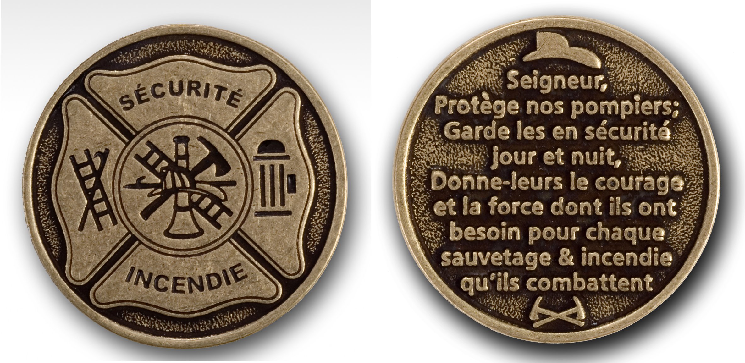 médaille prière
